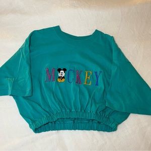 Reworked vintage mickey tee